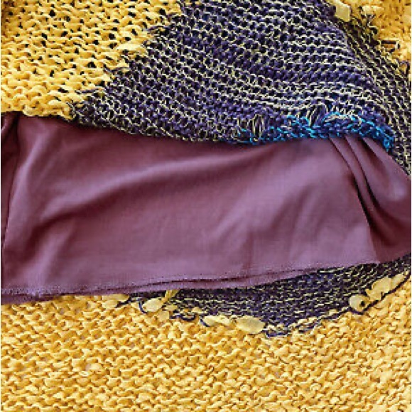 ZARA Colorblock Multicolor Knit Dress - Picture 2 of 8